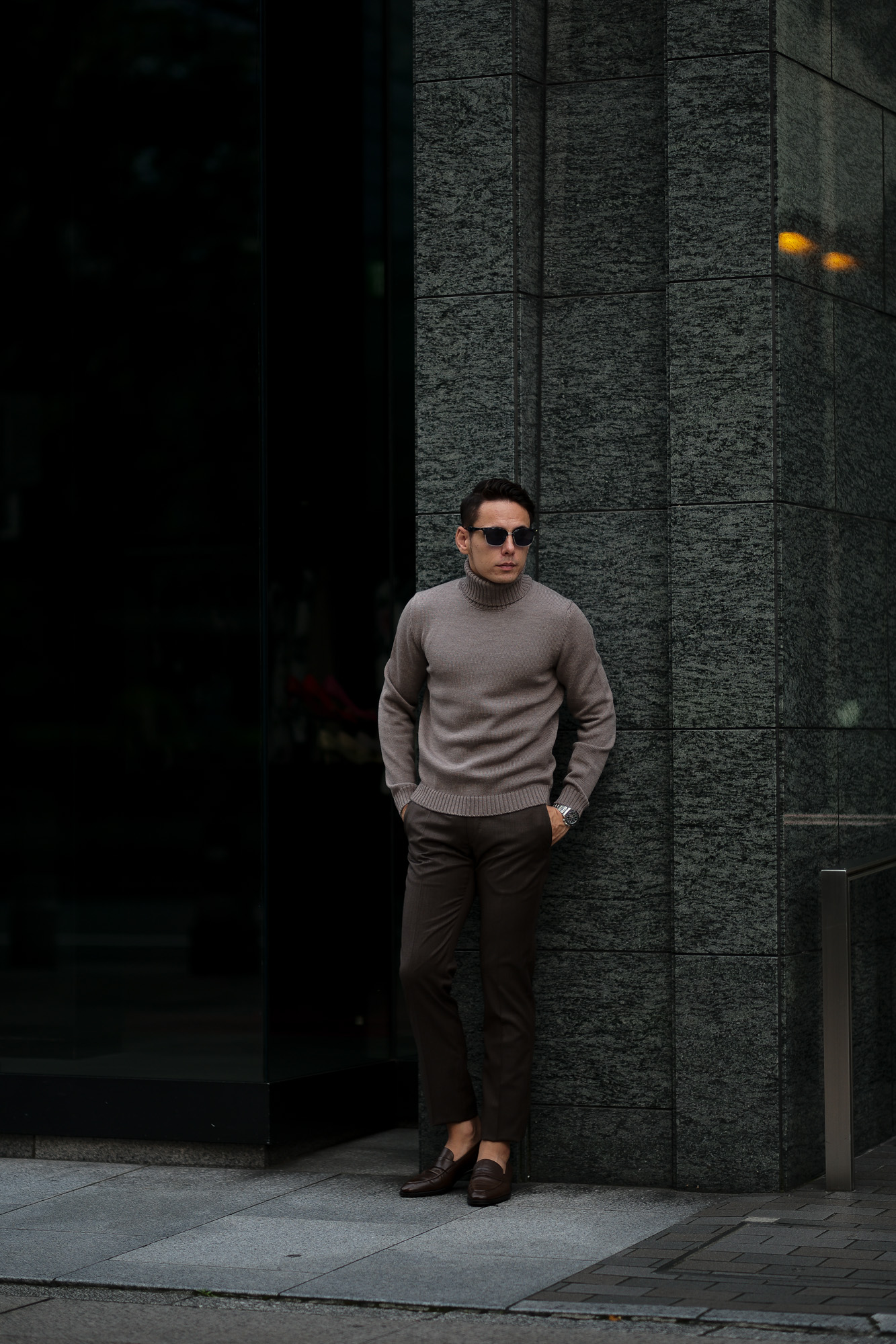 ZANONE(ザノーネ) Turtle Neck Sweater (タートルネックセーター) VIRGIN WOOL 100% ミドルゲージ ウールニット セーター GREGE (グレージュ・Z2873) made in italy (イタリア製) 2020 秋冬 【ご予約受付中】愛知 名古屋 altoediritto アルトエデリット タートル