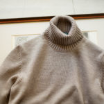 ZANONE(ザノーネ) Turtle Neck Sweater (タートルネックセーター) VIRGIN WOOL 100% ミドルゲージ ウールニット セーター GREGE (グレージュ・Z2873) made in italy (イタリア製) 2020 秋冬 【ご予約受付中】のイメージ