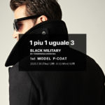 1PIU1UGUALE3 (ウノピュウノウグァーレトレ) BLACK MILITARY BY YOSHIMASA HOSHIBA (ブラックミリタリー バイ 干場義雅) 13 STAR 10 BUTTON P-COAT (13スター 10ボタン Pコート) MOGAMI DRAP SUPER FINE MERINO WOOL CASHMERE MELTON (スーパーファインメリノウール カシミア メルトン) ピーコート BLACK (ブラック) MADE IN JAPAN (日本製) 2020 秋冬 【Special Model】【ご予約受付中】【2020.7.30(Thu).12時～2020.8.12(Wed).12時】のイメージ