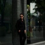 cuervo bopoha(クエルボ ヴァローナ) Sartoria Collection (サルトリア コレクション) Pier(ピエル) STRETCH COTTON ストレッチコットン シャツ BLACK (ブラック) MADE IN ITALY (イタリア製) 2020 秋冬新作のイメージ