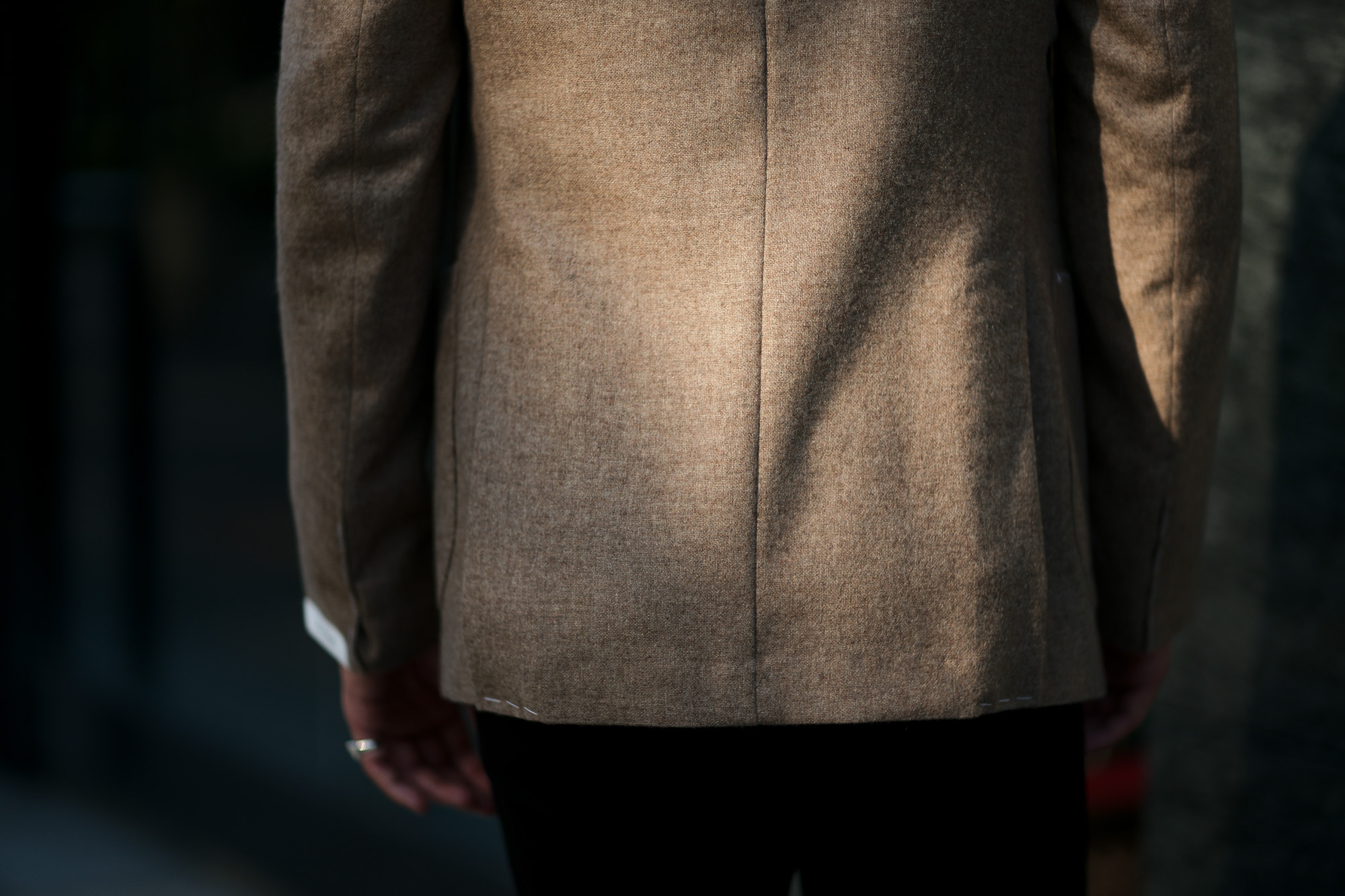 De Petrillo(デ ペトリロ) NAPOLI Posillipo (ナポリ ポジリポ) カシミア モールスキン 段返り3B ジャケット BEIGE(ベージュ・198) Made in italy (イタリア製) 2020 秋冬 【ご予約受付中】愛知　名古屋 altoediritto アルトエデリット カシミヤジャケット カシミアジャケット