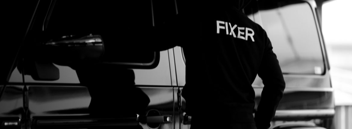 FIXER (フィクサー) FPK-02(エフピーケー02) Sweat Hoodie スウェットフーディー BLACK (ブラック)のイメージ