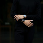 FIXER “ILLUMINATI EYES RING PLATINUM PT 950” × FIXER “CROCODILE LEATHER BRACELET 18K GOLD” × ROLEX “COSMOGRAPH DAYTONA 116500LN” × FIXER “ILLUMINATI EYES RING 18K GOLD”のイメージ