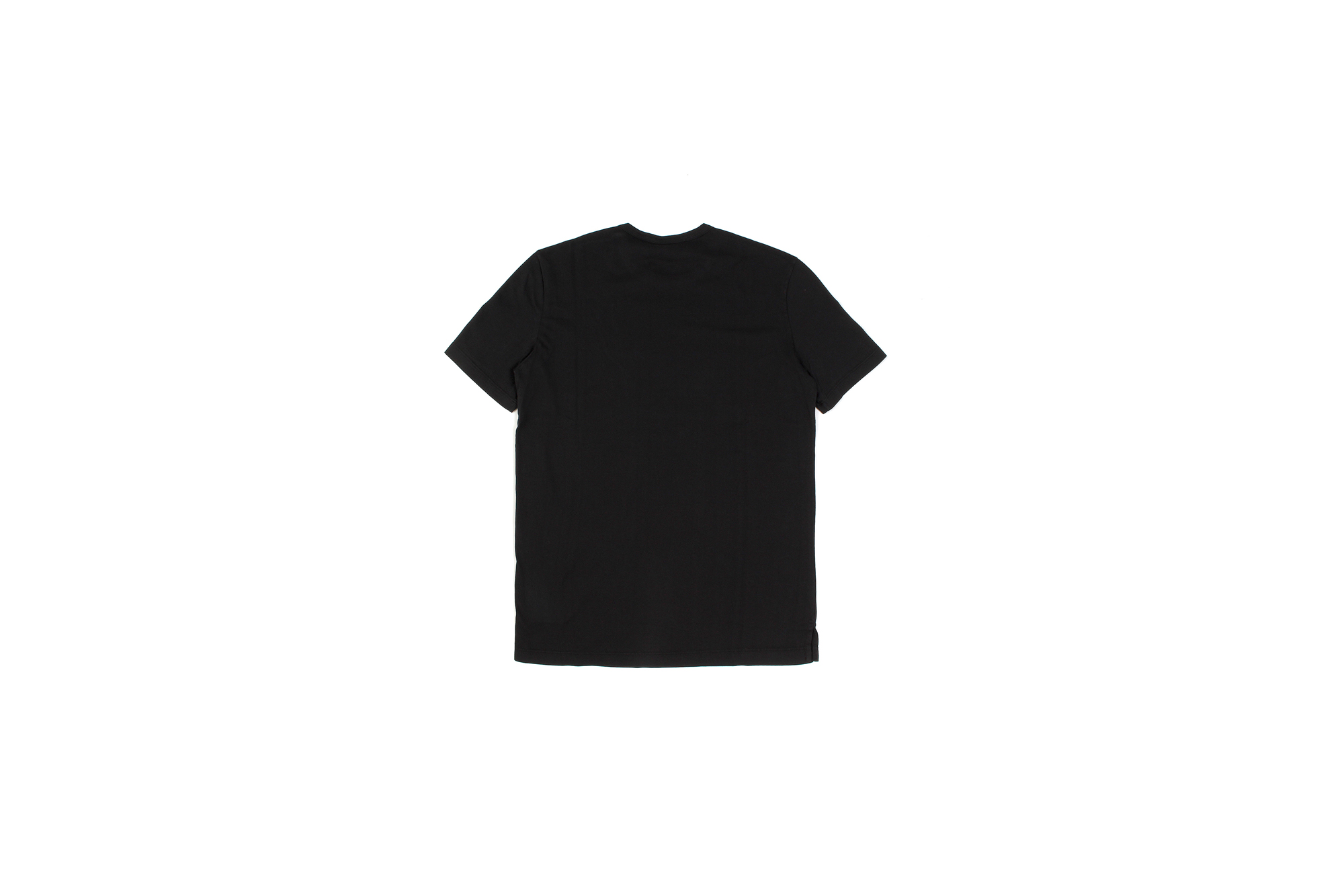 Girelli Bruni (ジレリブルーニ) Crew Neck T-shirt (クルーネック Tシャツ) GIZA 60/2 ギザコットン Tシャツ BLACK (ブラック)　made in italy (イタリア製) 2020秋冬新作 愛知 名古屋 Alto e Diritto アルトエデリット