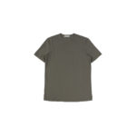 Girelli Bruni (ジレリブルーニ) Crew Neck T-shirt (クルーネック Tシャツ) GIZA 60/2 ギザコットン Tシャツ MILITARY (ミリタリー)　made in italy (イタリア製) 2020秋冬新作のイメージ