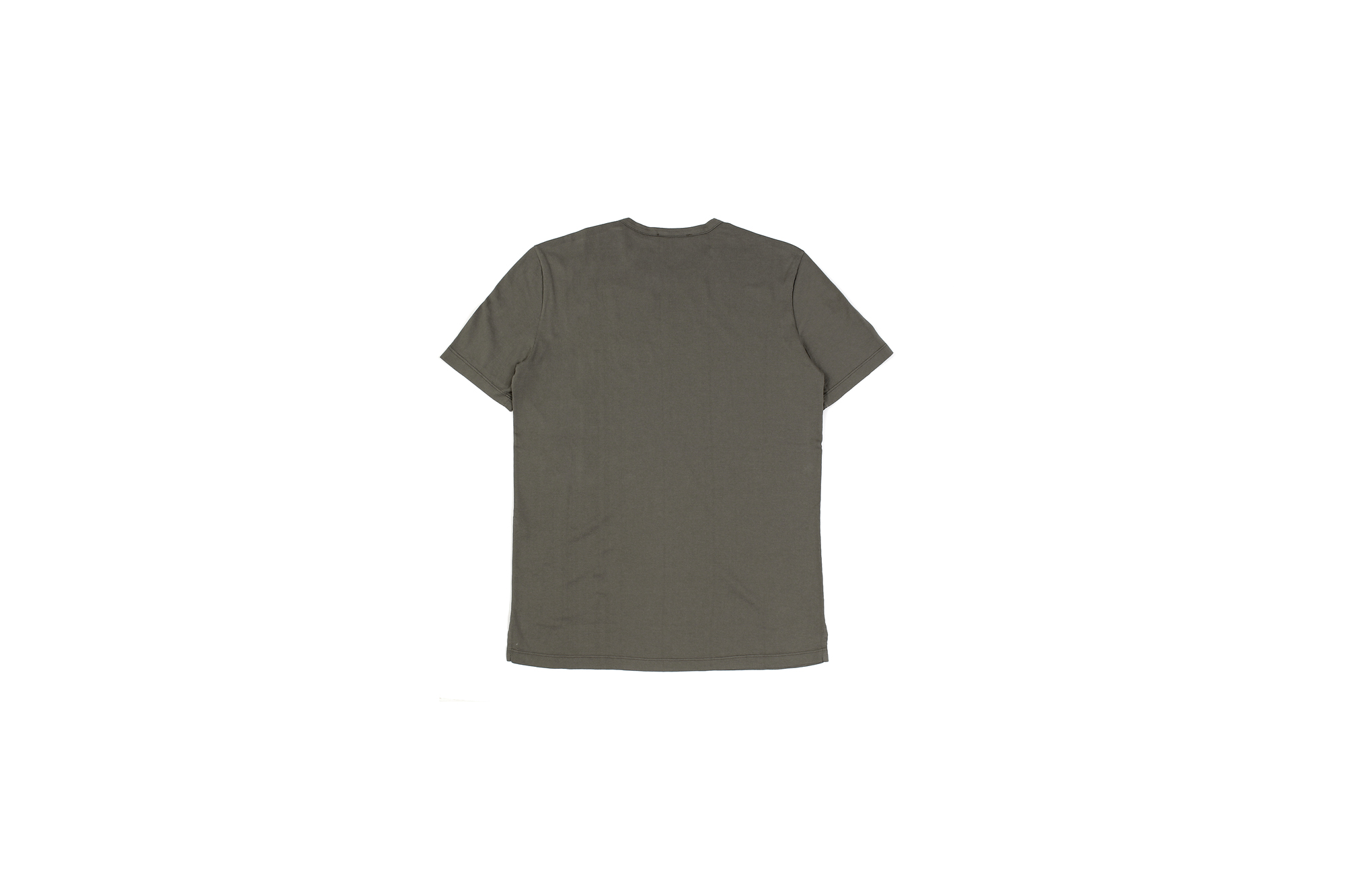 Girelli Bruni (ジレリブルーニ) Crew Neck T-shirt (クルーネック Tシャツ) GIZA 60/2 ギザコットン Tシャツ MILITARY (ミリタリー)　made in italy (イタリア製) 2020秋冬新作  【入荷しました】【フリー分発売開始】 girellibruni 愛知 名古屋 altoediritto アルトエデリット alto e diritto