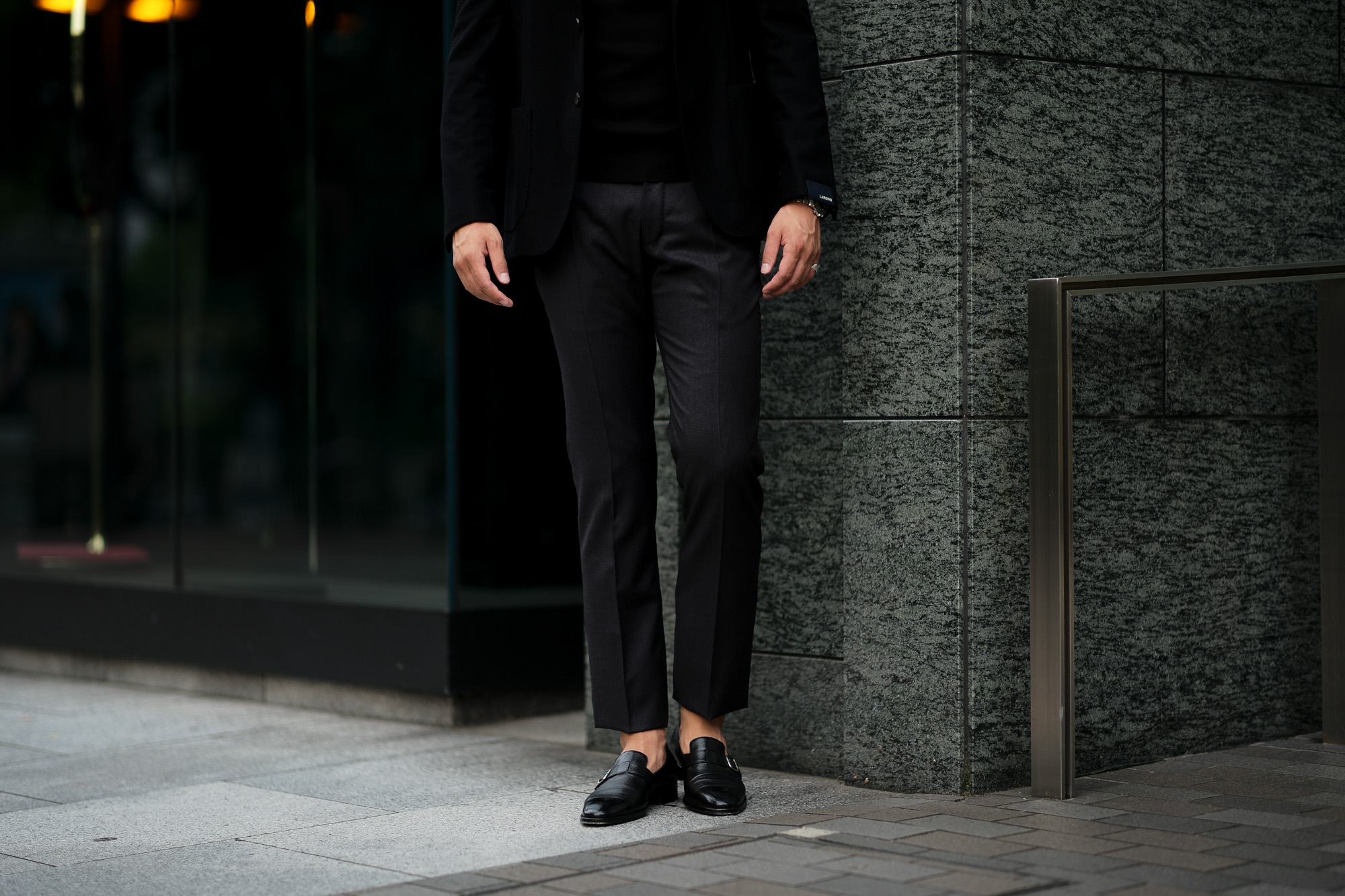 INCOTEX インコテックス N35 SLIM FIT SUPER 100’S WOOLLEN TWILL サージウール スラックス CHARCOAL GRAY チャコールグレー・930 2020 秋冬 ご予約受付中 愛知 名古屋 altoediritto アルトエデリット