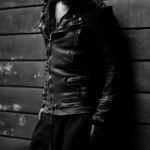 ISAMU KATAYAMA BACKLASH (イサムカタヤマ バックラッシュ) JAPAN CALF DOUBLE RIDERS No.1927-01 (ジャパン カーフ ダブルライダース) レザー ダブルライダース ジャケット BLACK (ブラック) MADE IN JAPAN (日本製) 2021 春夏 【Special Model】【Alto e Diritto別注】【カタヤマ氏直筆スペシャルバックプリント】のイメージ