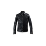 ISAMU KATAYAMA BACKLASH The Line (イサムカタヤマ バックラッシュ ザ・ライン) GUIDI CALF SINGLE RIDERS No.T-201 (グイディ カーフ シングルライダース) 925 STERLING SILVER (925 スターリングシルバー) レザー シングルライダース ジャケット BLACK (ブラック) MADE IN JAPAN (日本製) 2020 秋冬新作 【Special Model】のイメージ