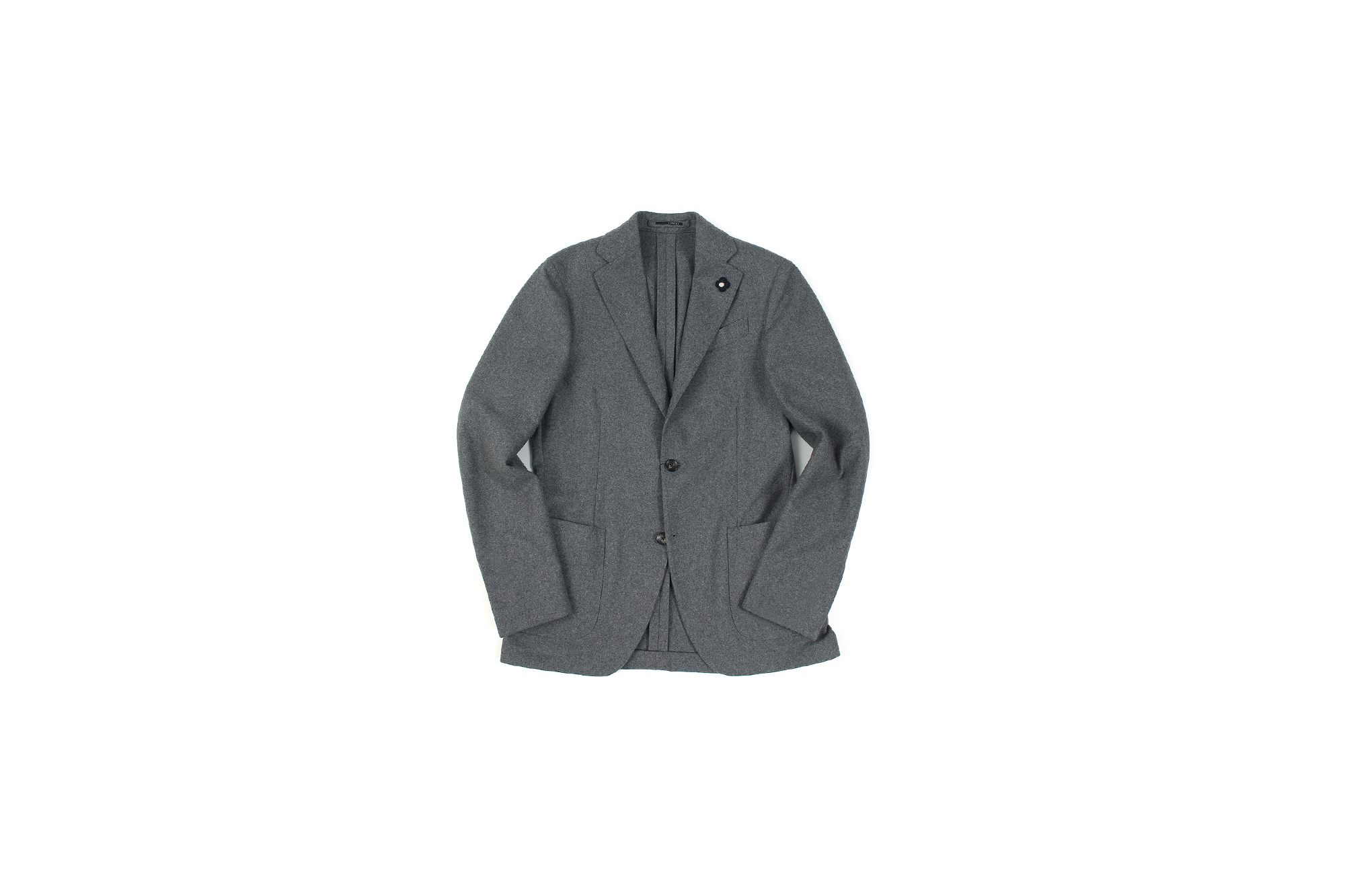 LARDINI (ラルディーニ) EASY WEAR (イージーウエア) Cashmere Jacket カシミア ジャケット GRAY (グレー・900) Made in italy (イタリア製) 2020秋冬新作 愛知 名古屋 altoediritto アルトエデリットカシミヤジャケット