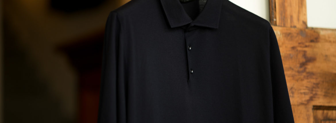 MANRICO CASHMERE (マンリコ カシミア) Summer Cashmere Polo Shirts (サマー カシミア ポロシャツ) サマー カシミヤ ポロシャツ made in italy (イタリア製) 2021 春夏 【ご予約受付中】【全26色】のイメージ