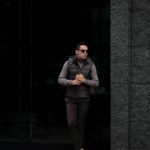 MOORER (ムーレー) FAYER (フェイヤー) Nylon Down Vest ナイロン ダウンベスト MARMOTTA (ブラウン・35) Made in italy (イタリア製) 2020 秋冬新作のイメージ
