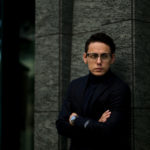 Mr.CASANOVA × cuervo bopoha (ミスターカサノバ × クエルボヴァローナ) STOMP (ストンプ) ブロウ型 アイウェア サングラス BLACK MARBLE DEMI × CLEAR (ブラックマーブルデミ × クリア) HANDCRAFTED IN JAPAN”(日本製) 2020 秋冬新作 【Special Model】のイメージ