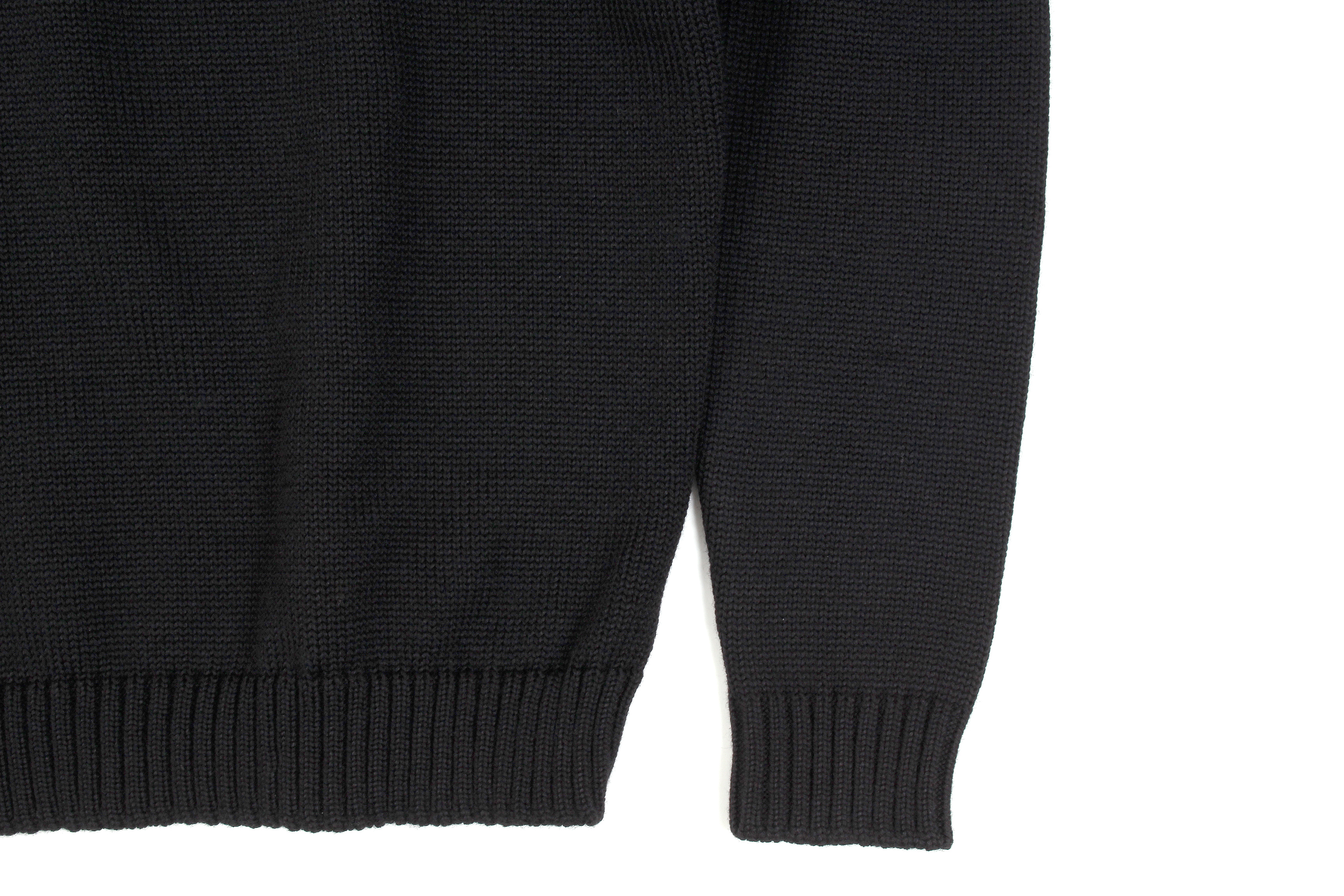 ZANONE(ザノーネ) Crew Neck Sweater (クルーネック セーター) VIRGIN WOOL 100% ミドルゲージ ウールニット セーター BLACK (ブラック・Z0015) made in italy (イタリア製) 2020 秋冬 【ご予約受付中】愛知 名古屋 altoediritto アルトエデリット タートル