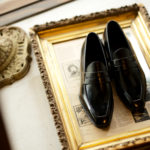 AUBERCY (オーベルシー) LUPIN 3565 Coin Loafer (ルパン) Du Puy Vitello デュプイ社ボックスカーフ ドレスシューズ ローファー NERO (ブラック) made in italy (イタリア製) 2020 秋冬新作のイメージ