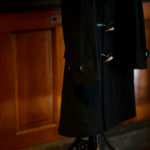 cuervo bopoha (クエルボ ヴァローナ) Sartoria Collection (サルトリア コレクション) David (デヴィッド) Cashmere カシミア ダッフルコート BLACK (ブラック) MADE IN JAPAN (日本製) 2020 秋冬 【Special Model】のイメージ