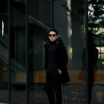 cuervo bopoha (クエルボ ヴァローナ) Sartoria Collection (サルトリア コレクション) David (デヴィッド) Cashmere カシミア ダッフルコート BLACK (ブラック) MADE IN JAPAN (日本製) 2020 秋冬 【Special Model】のイメージ