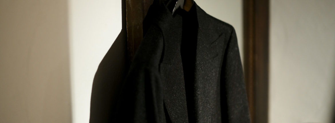 cuervo bopohaクエルボ ヴァローナ Gaudí ガウディ Ermenegildo Zegna エルメネジルド・ゼニア カシミアジャケット CHARCOAL GRAY チャコールグレー 日本製 2020秋冬 SpecialModel 愛知 名古屋 Alto e Diritto アルトエデリット