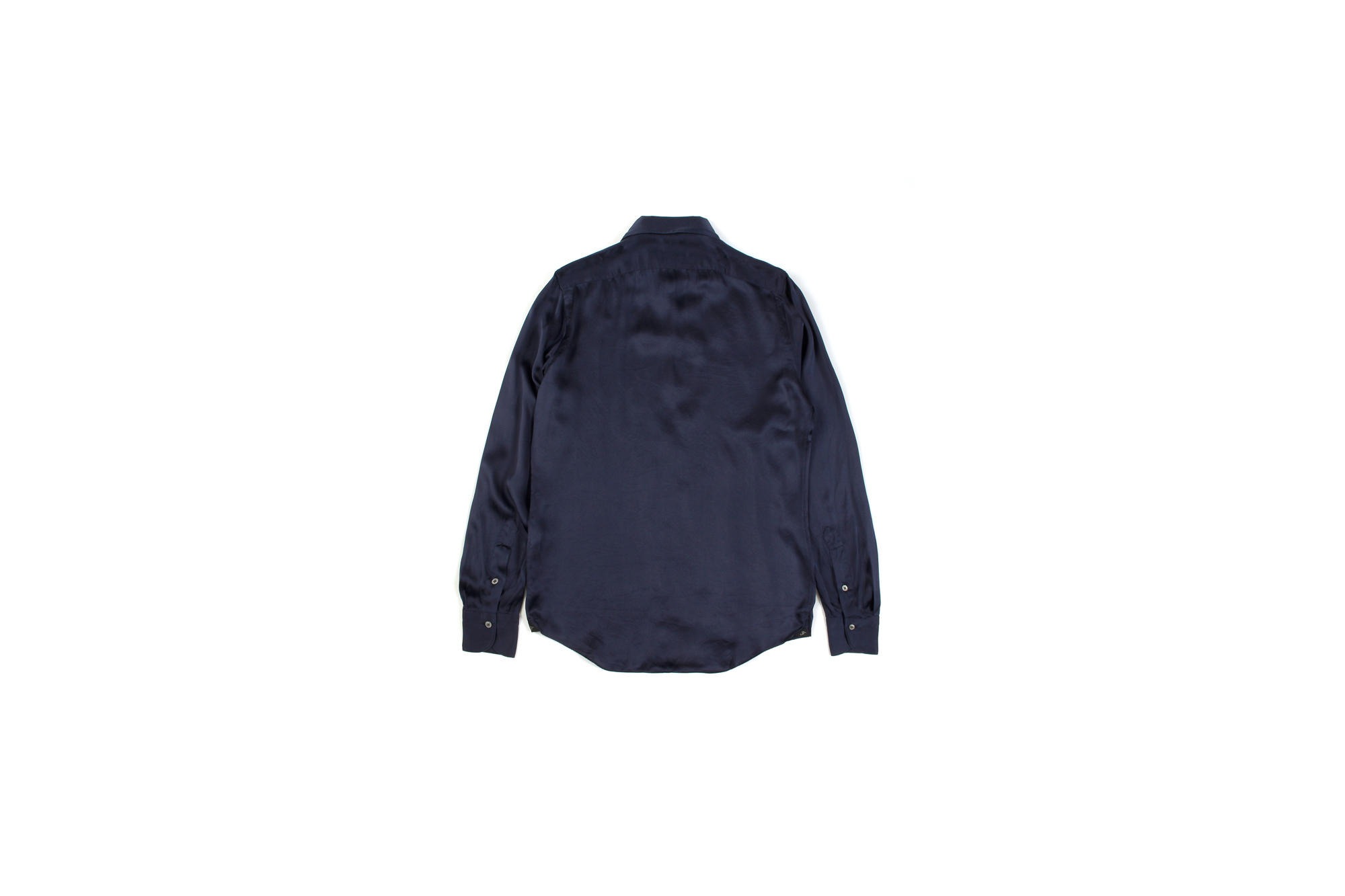 Finamore (フィナモレ) SEUL ITALIAN COLOR SILK SHIRTS シルク ワンピースカラー シャツ NAVY (ネイビー・5) made in italy (イタリア製) 2020 秋冬新作 シルクシャツ 愛知 名古屋 Alto e Diritto アルトエデリット altoediritto