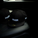 FIXER × NEW ERA (フィクサー × ニューエラ) 59FIFTY®　FNE-01 ベースボールキャップ BLACK × WHITE (ブラック × ホワイト) 【Special Special Special Model】【ご予約受付中】【2020.12.18(Fri)～2020.12.26(Sat)】のイメージ