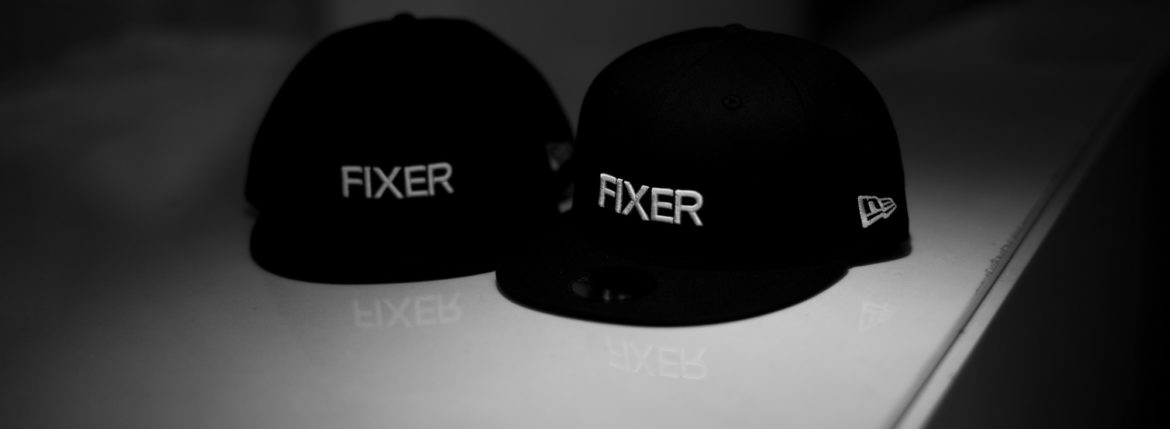 FIXER×NEWERA "59FIFTY®" 【Special Special Special Model】フィクサー ニューエラ CAP キャップ フィフティーナインフィフティー ニューエラ社 ニューエラキャップ ベースボールキャップ Wネーム コラボレート 愛知 名古屋 Alto e Diritto アルトエデリット