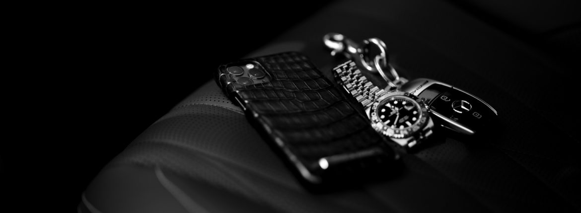 Georges de Patricia(ジョルジュ ド パトリシア) FXX-K Crocodile(エフエックスエックス ケイ クロコダイル) 925 STERLING SILVER (925 スターリングシルバー) iPhone 11 Pro アイフォンケース NOIR (ブラック) 2020 【Special Model】愛知　名古屋 Alto e Diritto アルトエデリット iPhoneケース