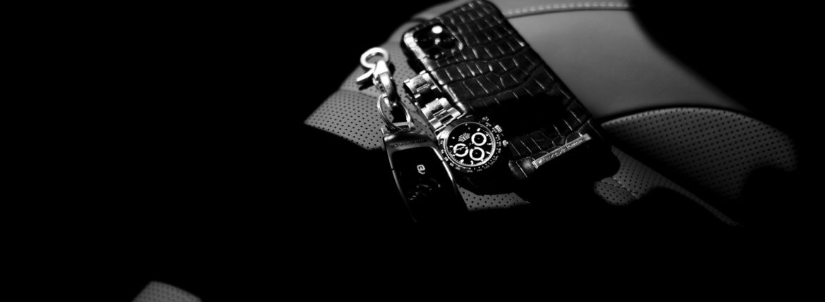 Georges de Patricia(ジョルジュ ド パトリシア) FXX-K Crocodile(エフエックスエックス ケイ クロコダイル) 925 STERLING SILVER (925 スターリングシルバー) iPhone 11 Pro アイフォーンケース NOIR (ブラック) 2020 【Special Model】のイメージ