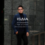 ISAIA (イザイア) GREGORY (グレゴリー)  ウールカシミヤ チェック シングル ジャケット BLUE  (ブルー・810) Made in italy (イタリア製) 2020 秋冬 【”ISAIA” AUTUMN&WINTER POP UP STORE】【2020,10.17(Sat)～2020.11.1(Sun)】のイメージ