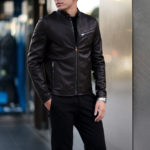 MOLEC (モレック) Single Leather Jacket (シングル レザージャケット) PLONGE Lambskin プロンジェラムレザー シングル ライダース ジャケット NERO (ブラック) Made in italy (イタリア製) 2020 秋冬新作のイメージ