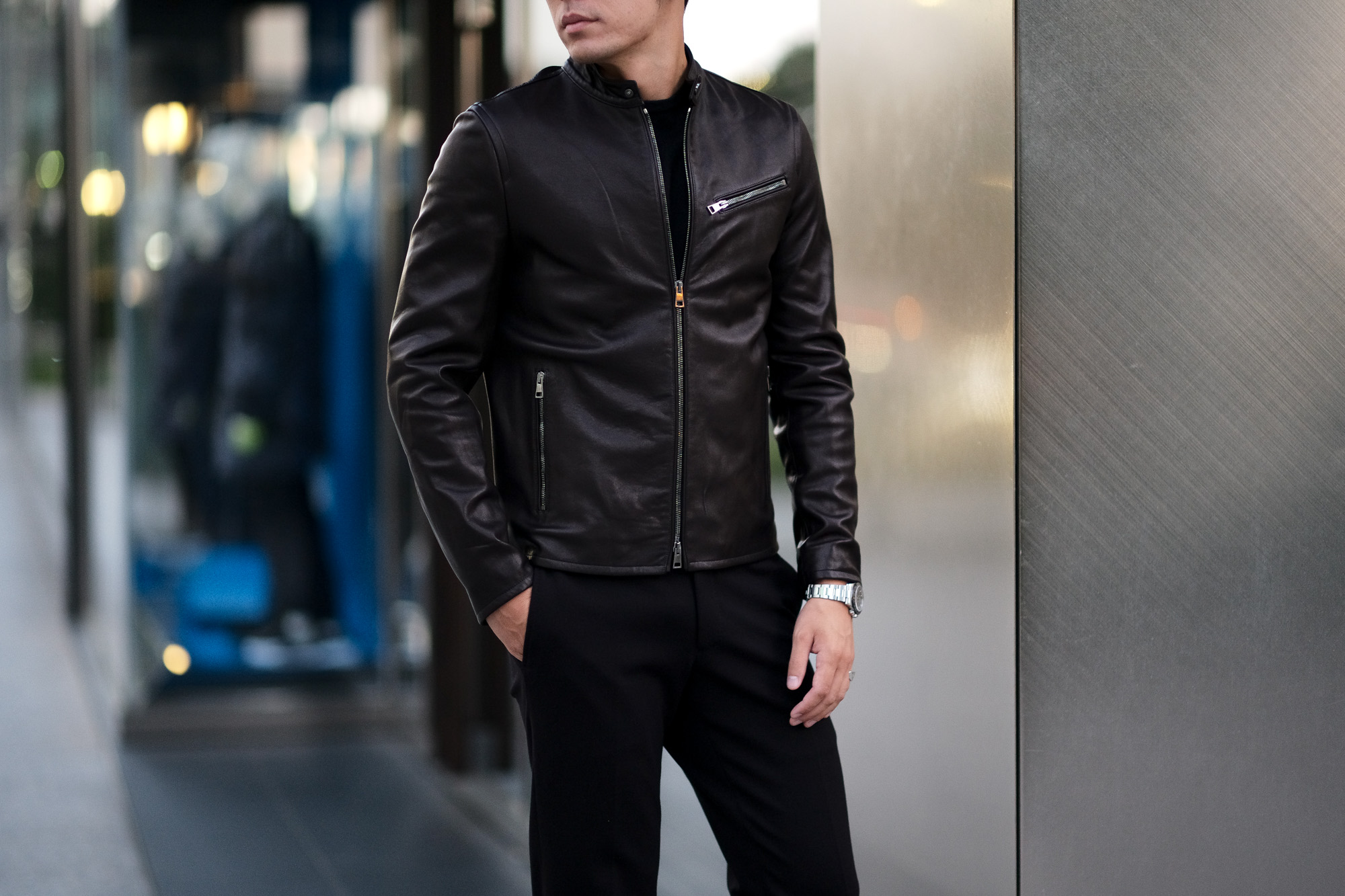 MOLEC (モレック) Single Leather Jacket (シングル レザージャケット