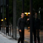 RIVORA (リヴォラ) Cashmere Mohair Silk Round Neck (ラウンドネック セーター) カシミア モヘア シルク ニット クルーネックセーター BLACK (ブラック・010) MADE IN JAPAN (日本製) 2020秋冬新作のイメージ