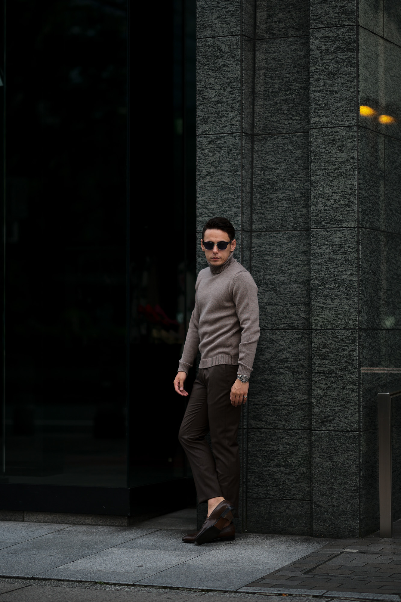 ZANONE(ザノーネ) Turtle Neck Sweater (タートルネックセーター) VIRGIN WOOL 100% ミドルゲージ ウールニット セーター GREGE (グレージュ・Z2873) made in italy (イタリア製) 2020 秋冬 【ご予約受付中】愛知 名古屋 altoediritto アルトエデリット タートル