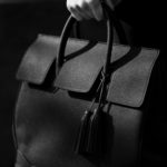 ACATE × cuervo bopoha (アカーテ × クエルボ ヴァローナ) GHIBLI (ギブリ) Montblanc leather (モンブランレザー) トートバッグ レザーバッグ NERO (ネロ) MADE IN ITALY (イタリア製) 2020 AW 【Special Special Special Model】のイメージ