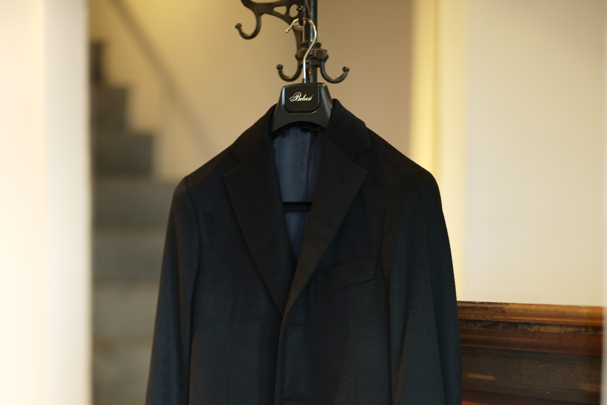 BELVEST (ベルベスト) Cashmere Chester coat カシミア シングル ...