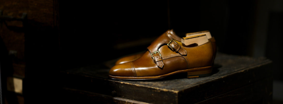 ENZO BONAFE (エンツォボナフェ) ART.EB-27 Double Monk Strap Shoes Horween Shell Cordovan Leather ホーウィン社シェルコードバンレザー ダブルモンクストラップシューズ BOURBON (バーボン) made in italy (イタリア製) 2020のイメージ