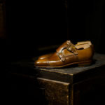 ENZO BONAFE (エンツォボナフェ) ART.EB-27 Double Monk Strap Shoes Horween Shell Cordovan Leather ホーウィン社シェルコードバンレザー ダブルモンクストラップシューズ BOURBON (バーボン) made in italy (イタリア製) 2020のイメージ