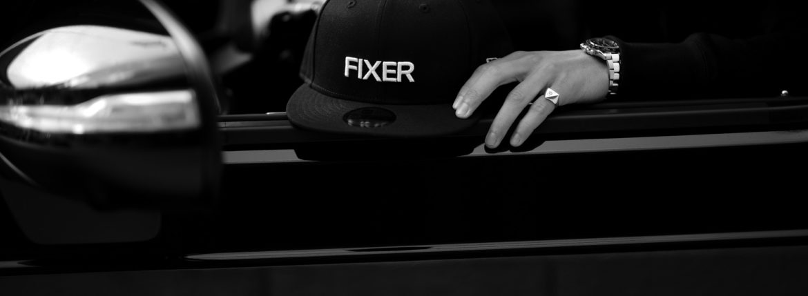 FIXER × NEW ERA (フィクサー × ニューエラ) 59FIFTY®　FNE-01 ベースボールキャップ BLACK × WHITE (ブラック × ホワイト) 【Special Special Special Model】【ご予約開始します】【2020.10.31(Sat)～2020.11.15(Sun)】愛知 名古屋 Alto e Diritto altoediritto アルトエデリット