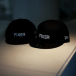 FIXER × NEW ERA (フィクサー × ニューエラ) 59FIFTY®　FNE-01 ベースボールキャップ BLACK × WHITE (ブラック × ホワイト) 【Special Special Special Model】【ご予約受付中】【2020.9.26(Sat)～2020.10.11(Sun)】のイメージ