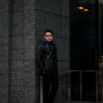 Georges de Patricia (ジョルジュ ド パトリシア) Huracan(ウラカン) 925 STERLING SILVER (925 スターリングシルバー) Super Soft Sheepskin ダブル ライダース ジャケット NOIR (ブラック) 2020のイメージ