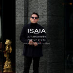 ISAIA (イザイア) CORTINA (コルティナ) ウール Pコート NAVY (ネイビー・800) Made in italy (イタリア製) 2020 秋冬 【”ISAIA” AUTUMN&WINTER POP UP STORE】【2020,10.17(Sat)～2020.11.1(Sun)】のイメージ