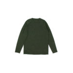 lucien pellat-finet(ルシアン ペラフィネ) Cashmere Crew Neck Sweater カシミア クルーネック セーター LODEN (オリーブ) made in scotland (スコットランド製) 【Alto e Diritto 別注 // 無地】のイメージ