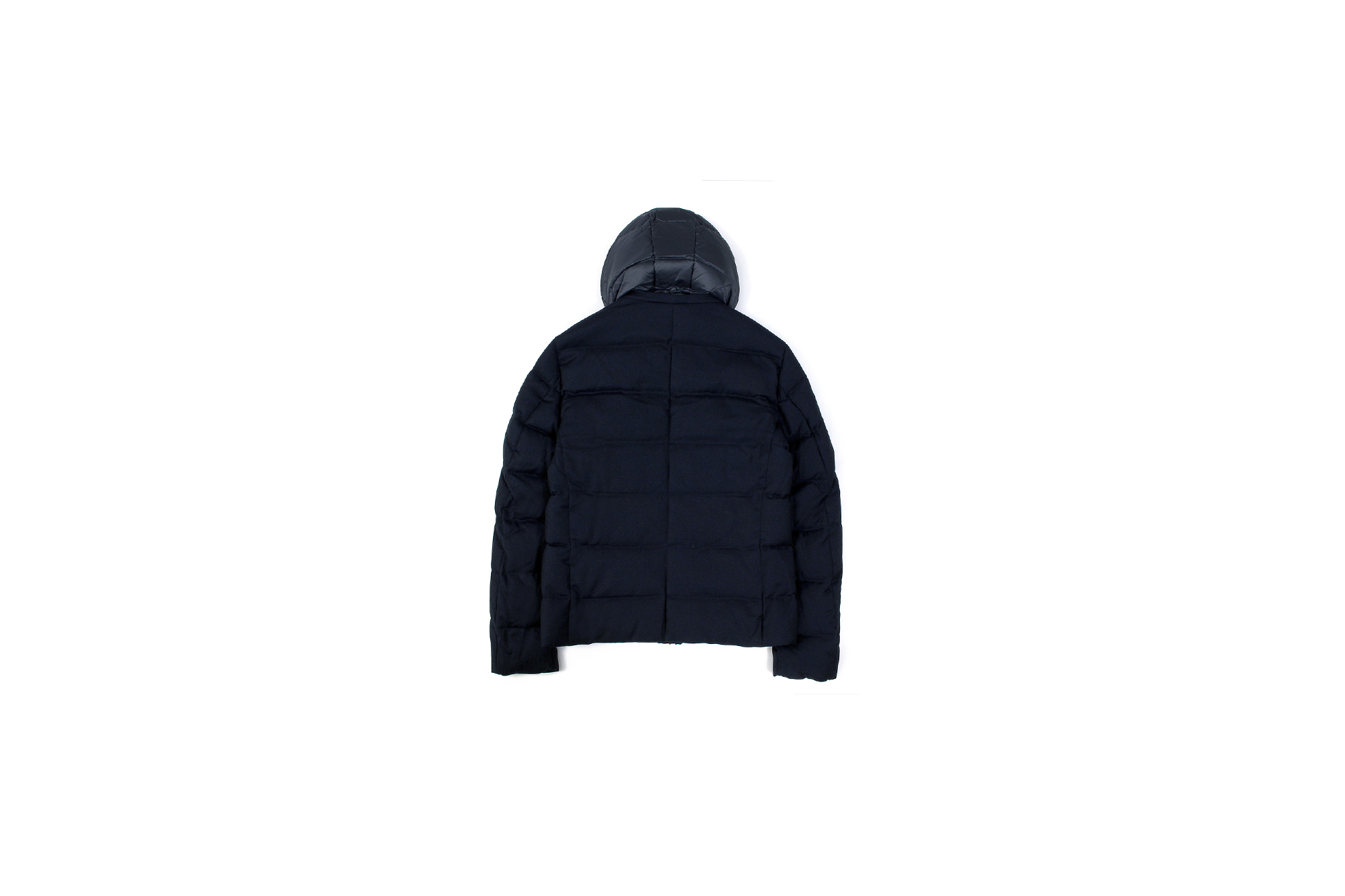 MONTECORE (モンテコーレ) Down Jacket (ダウンジャケット) フラノウール ダウンジャケット NAVY (ネイビー・89) Made in italy (イタリア製) 2020 秋冬新作 愛知 名古屋 Alto e Diritto アルトエデリット altoediritto