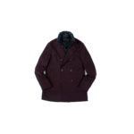 MONTECORE (モンテコーレ) P-coat (Pコート) LoroPiana (ロロピアーナ) RAIN SYSTEM レインシステム フラノウールシルク ダウン ピーコート BORDEAUX (ボルドー・20) 2020 秋冬新作  【入荷しました】【フリー分発売開始】のイメージ