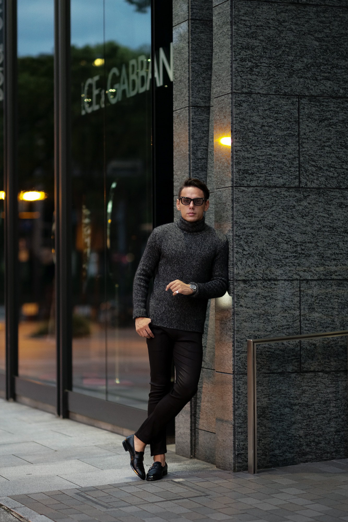 RIVORA (リヴォラ) Cashmere Mohair Silk High Neck (ハイネック セーター) カシミア モヘア シルク ニット タートルネックセーター BLACK (ブラック・010) MADE IN JAPAN (日本製) 2020秋冬新作 【入荷しました】【フリー分発売開始】愛知 名古屋 altoediritto アルトエデリット カシミヤ モヘア シルク クルーネック タートルネック 栗生田弓 YUMIAOTA altoediritto アルトエデリット ニット