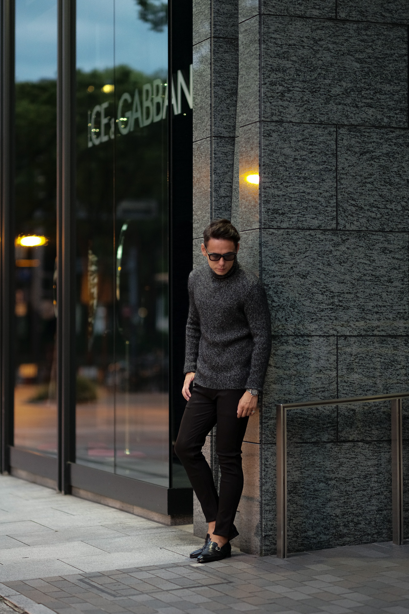 RIVORA (リヴォラ) Cashmere Mohair Silk High Neck (ハイネック セーター) カシミア モヘア シルク ニット タートルネックセーター BLACK (ブラック・010) MADE IN JAPAN (日本製) 2020秋冬新作 【入荷しました】【フリー分発売開始】愛知 名古屋 altoediritto アルトエデリット カシミヤ モヘア シルク クルーネック タートルネック 栗生田弓 YUMIAOTA altoediritto アルトエデリット ニット