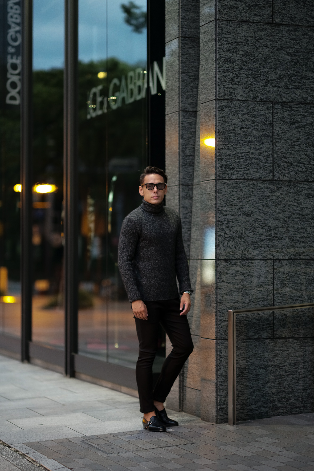 RIVORA (リヴォラ) Cashmere Mohair Silk High Neck (ハイネック セーター) カシミア モヘア シルク ニット タートルネックセーター BLACK (ブラック・010) MADE IN JAPAN (日本製) 2020秋冬新作 【入荷しました】【フリー分発売開始】愛知 名古屋 altoediritto アルトエデリット カシミヤ モヘア シルク クルーネック タートルネック 栗生田弓 YUMIAOTA altoediritto アルトエデリット ニット