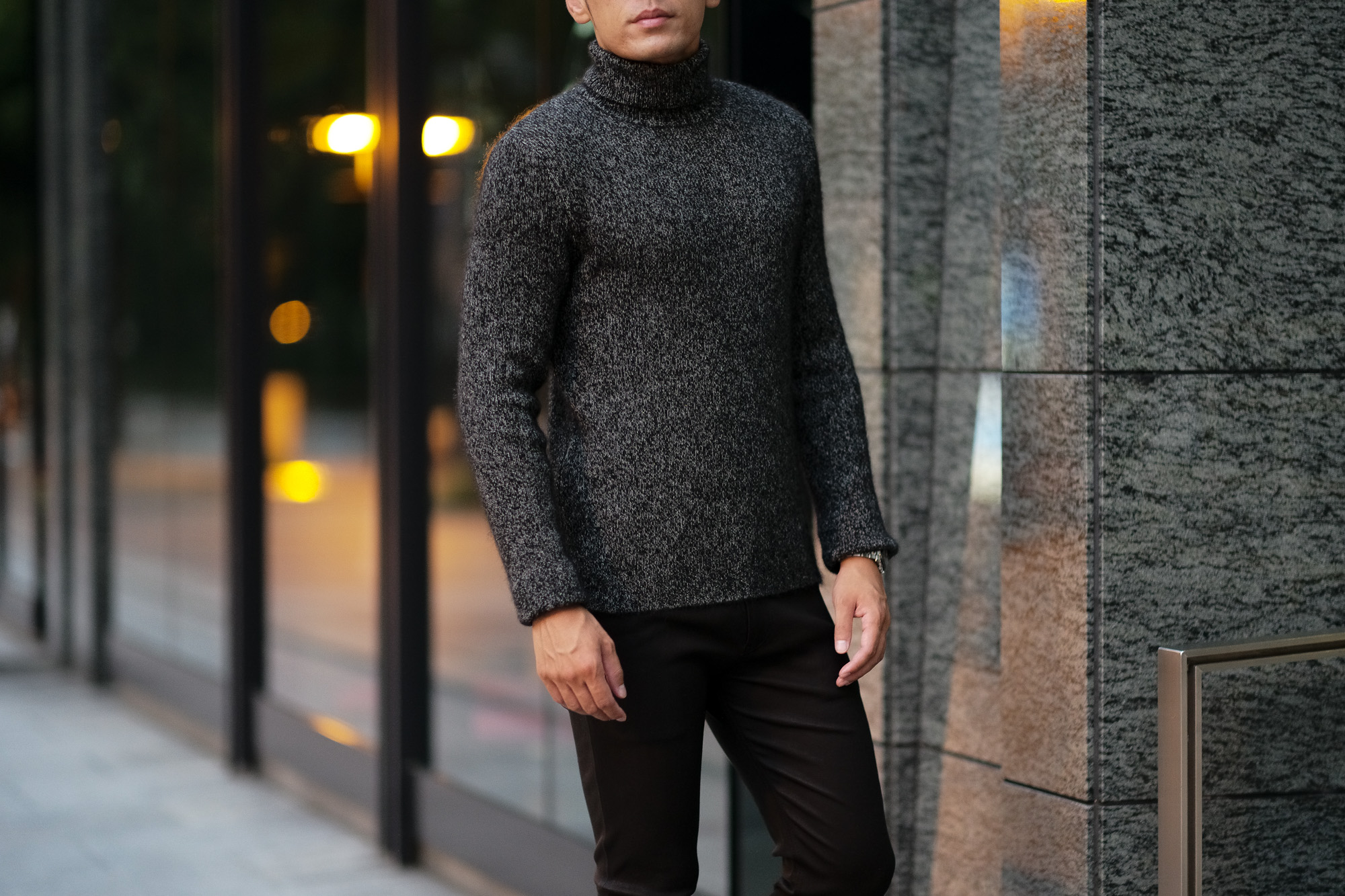 RIVORA (リヴォラ) Cashmere Mohair Silk High Neck (ハイネック セーター) カシミア モヘア シルク ニット タートルネックセーター BLACK (ブラック・010) MADE IN JAPAN (日本製) 2020秋冬新作 【入荷しました】【フリー分発売開始】愛知 名古屋 altoediritto アルトエデリット カシミヤ モヘア シルク クルーネック タートルネック 栗生田弓 YUMIAOTA altoediritto アルトエデリット ニット