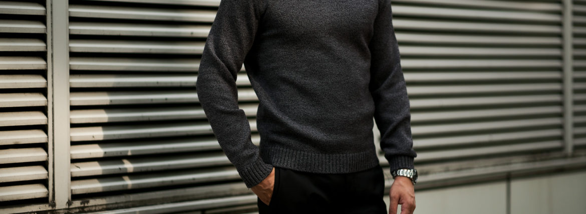 ZANONEザノーネ Turtle Neck Sweater タートルネックセーター VIRGIN WOOL 100% ミドルゲージ ウールニット セーター CHARCOAL GRAY チャコールグレー・Z2557 イタリア製 2020 秋冬 ご予約受付中 愛知 名古屋 altoediritto アルトエデリット タートル