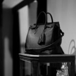 ACATE × cuervo bopoha (アカーテ × クエルボ ヴァローナ) GHIBLI (ギブリ) Montblanc leather (モンブランレザー) トートバッグ レザーバッグ NERO (ネロ) MADE IN ITALY (イタリア製) 2021 【Special Special Special Model】【第3便ご予約受付中】のイメージ