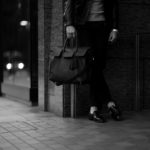 ACATE × cuervo bopoha (アカーテ × クエルボ ヴァローナ) GHIBLI (ギブリ) Montblanc leather (モンブランレザー) トートバッグ レザーバッグ NERO (ネロ) MADE IN ITALY (イタリア製) 2020 AW 【Special Special Special Model】のイメージ